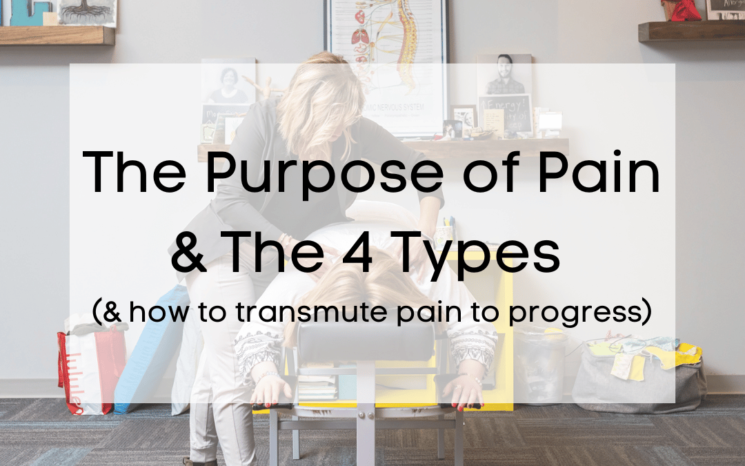 The Purpose of Pain & The 4 Types (& how to transmute pain to progress)