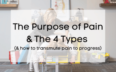 The Purpose of Pain & The 4 Types (& how to transmute pain to progress)